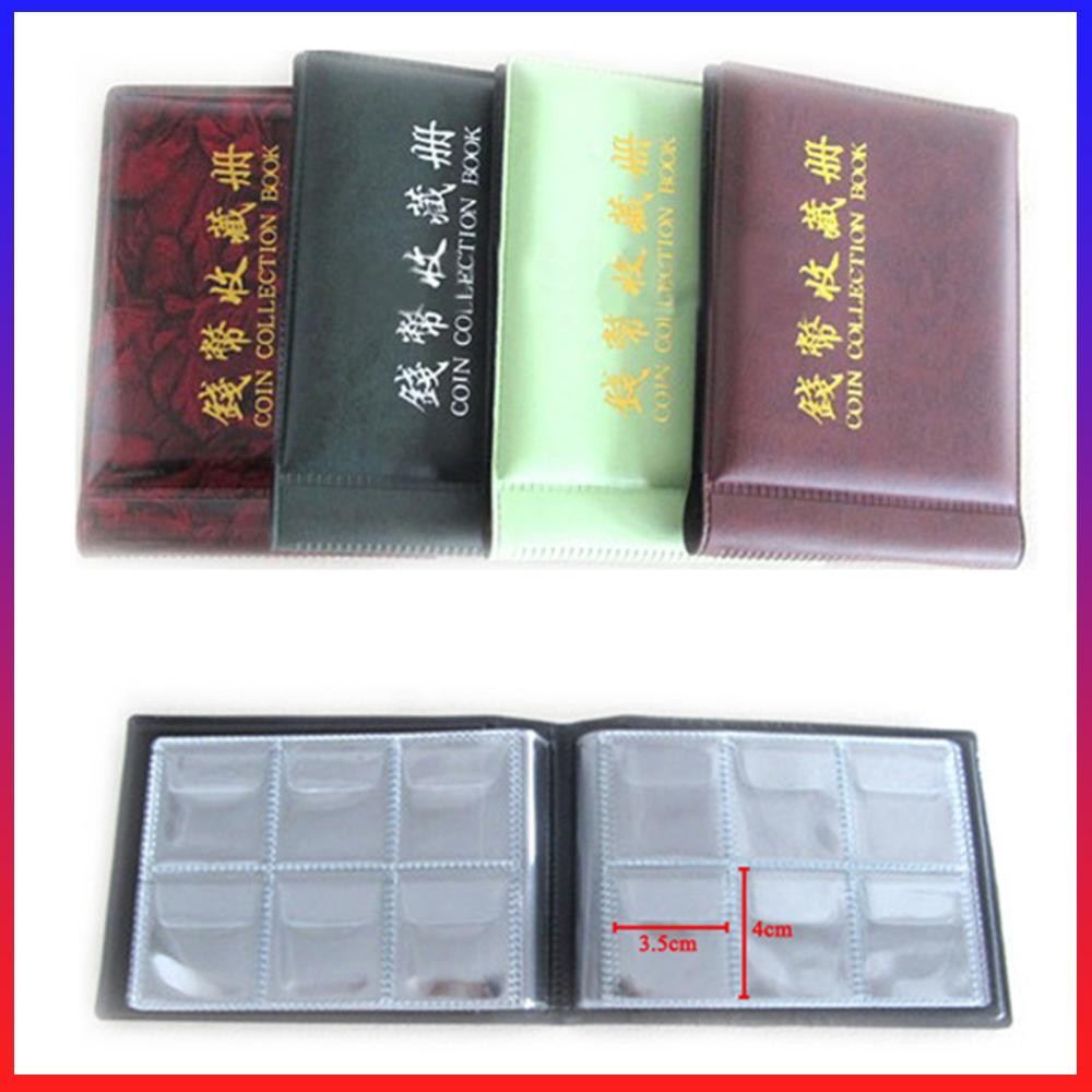Collectible Vintage Photos - Album na monety z 60 kieszeniami,