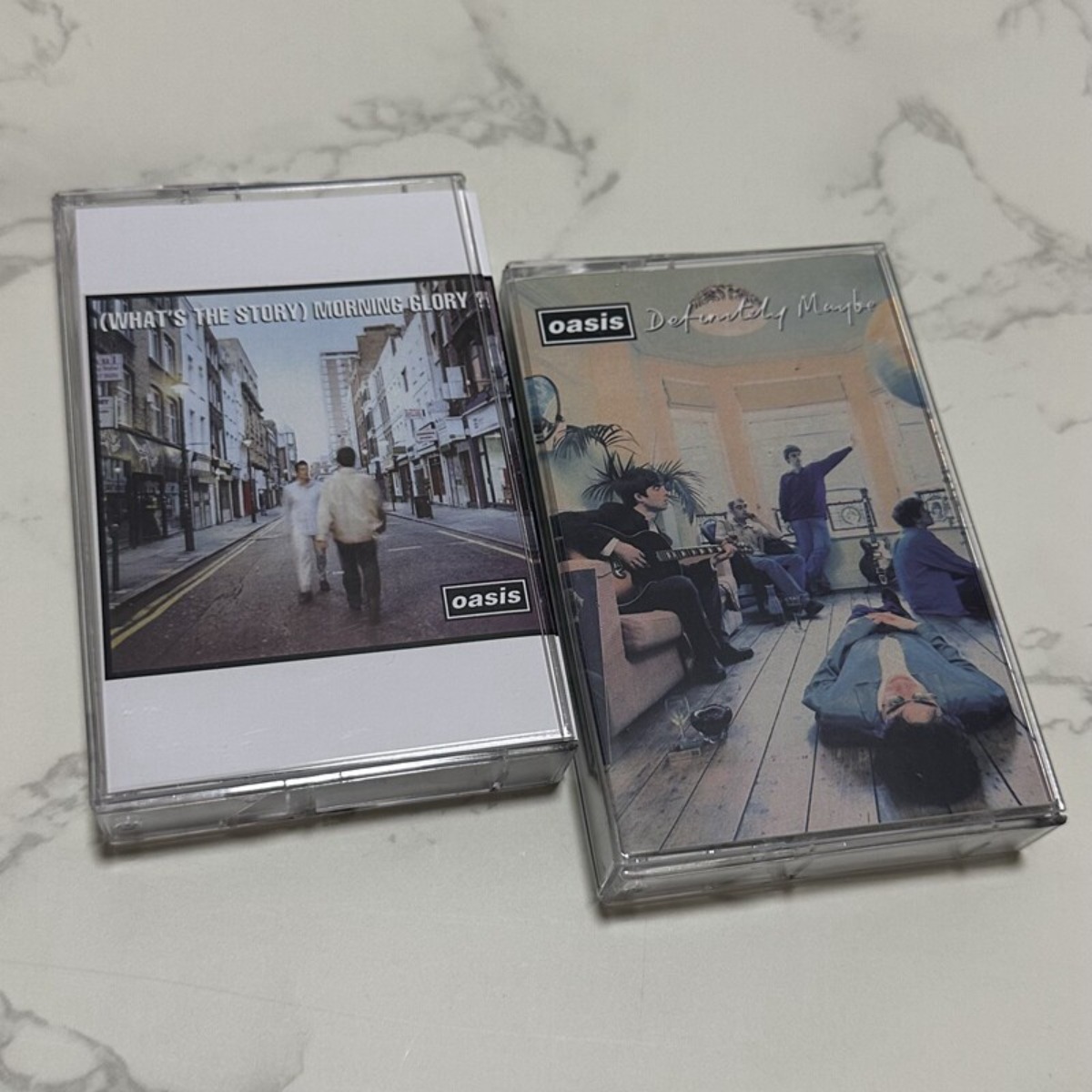 Vintage Collection - Kasety Oasis, brytyjski zespół rockowy, z