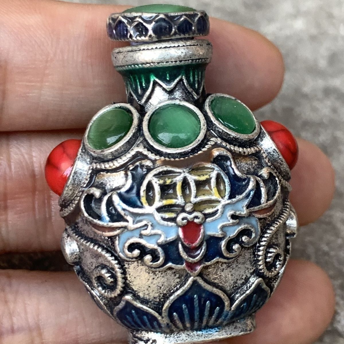 Antyczna brązowa tabakierka cl – Vintage Collectible Bottles recenzja i cena