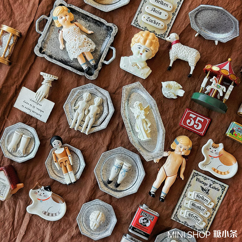 Miniaturowy Zestaw Lalek Vinta – Vintage Collectible And Vintage Dolls recenzja i cena