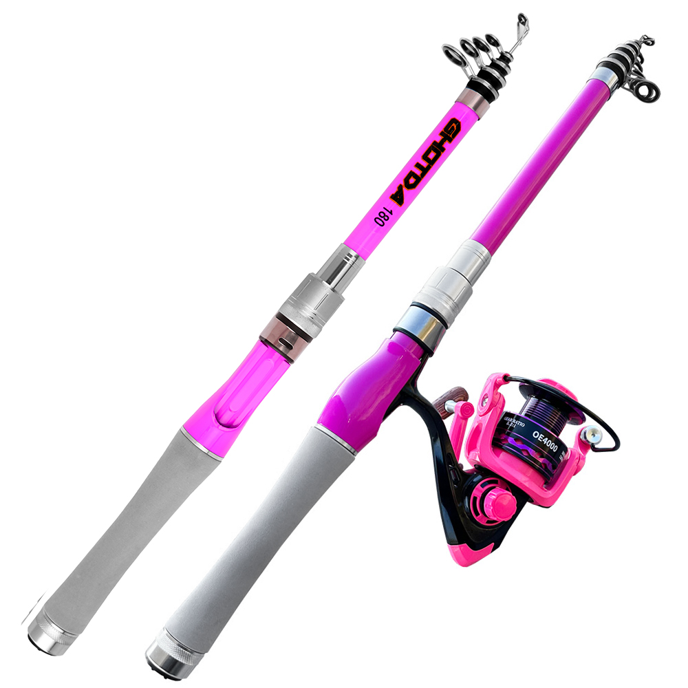 1.5m-2.4m Zestaw wędki spinnin – Developing Tank Reel recenzja i cena