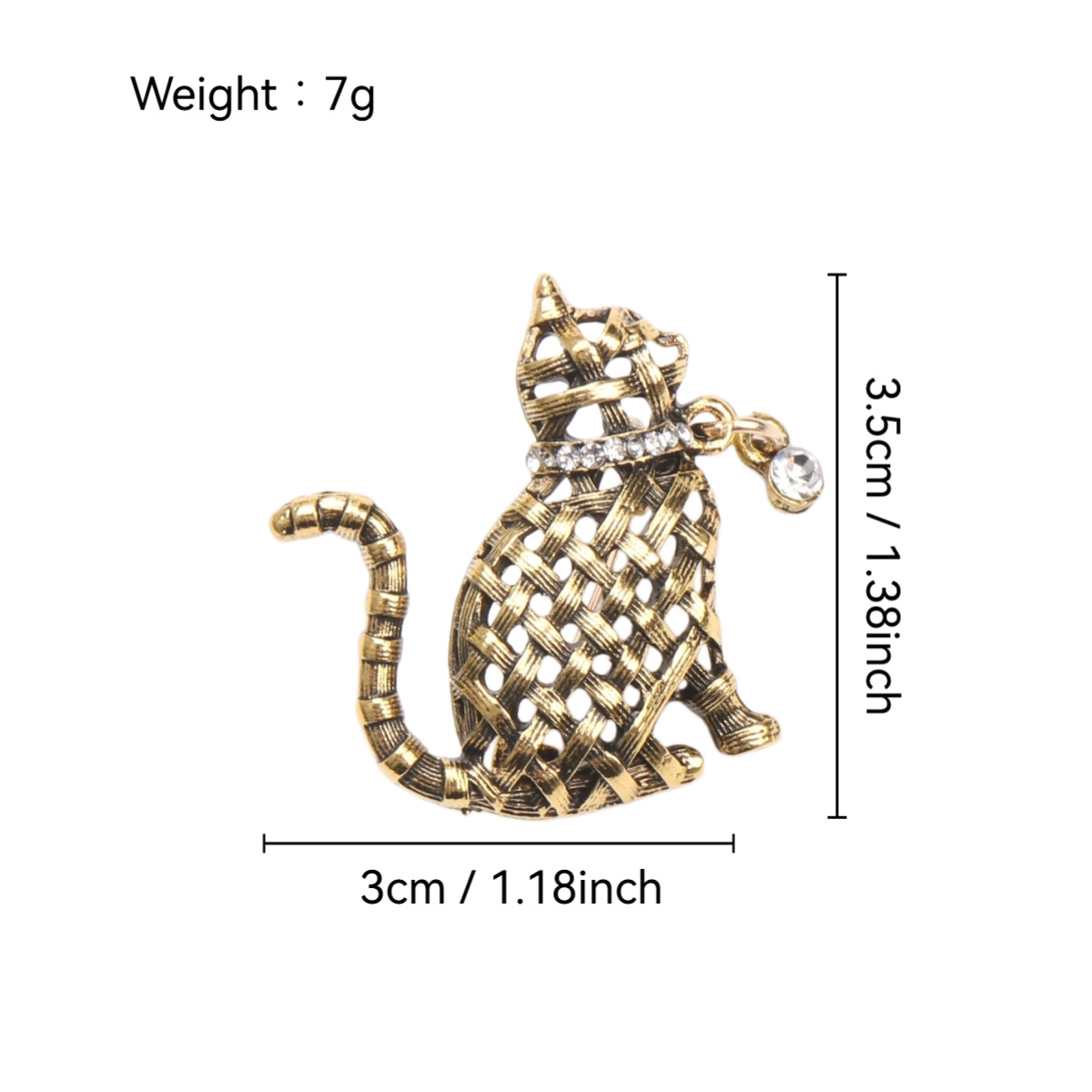 Kolekcja ozdobnych, tkanych br – Collectible Vintage Brooches recenzja i cena