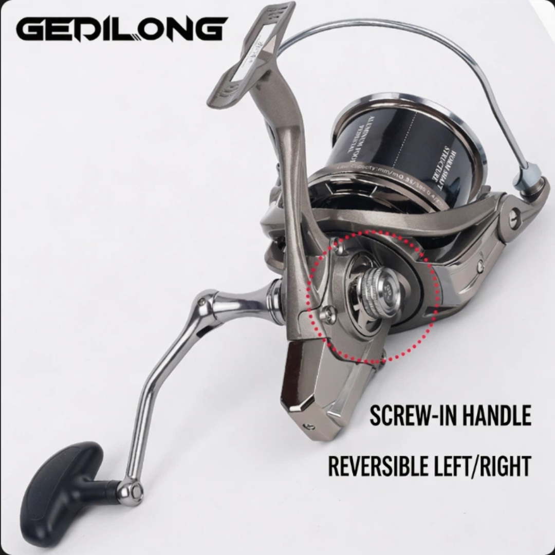 Kołowrotek spinningowy GEDILON – Developing Tank Reel recenzja i cena