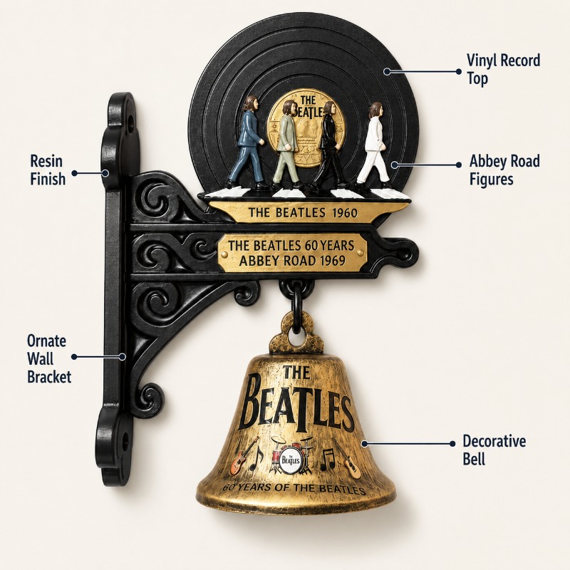 Dzwonek wiszący na ścianę The  – Vintage Collectible Bells recenzja i cena