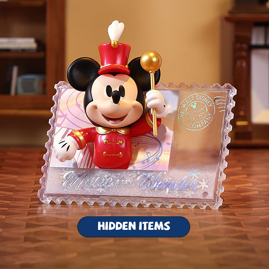 MINISO Disney Blind Box Seria  – Collectible Vintage Disney Stamps recenzja i cena