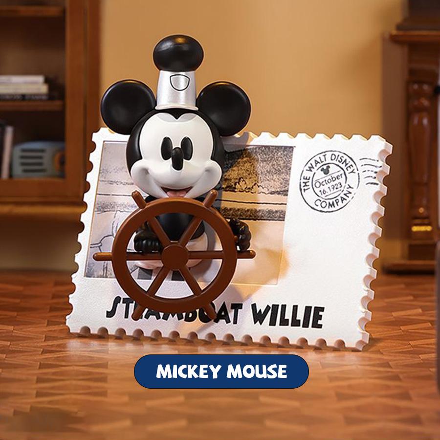 MINISO Disney Blind Box Seria  – Collectible Vintage Disney Stamps recenzja i cena