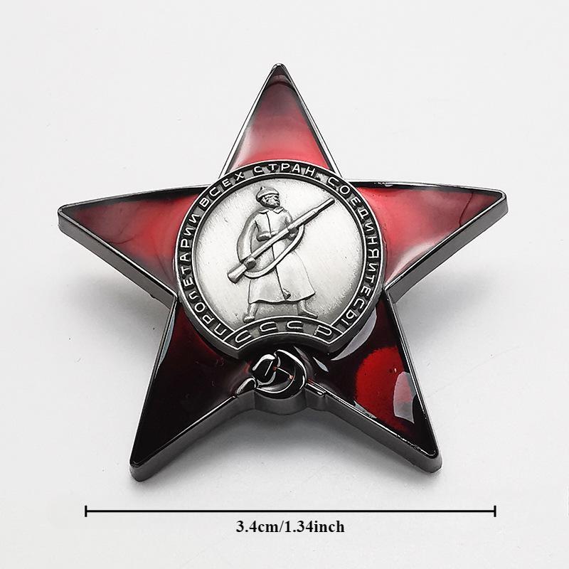 1 szt. Czerwona Gwiazda Odznak – Collectible Vintage Brooches recenzja i cena